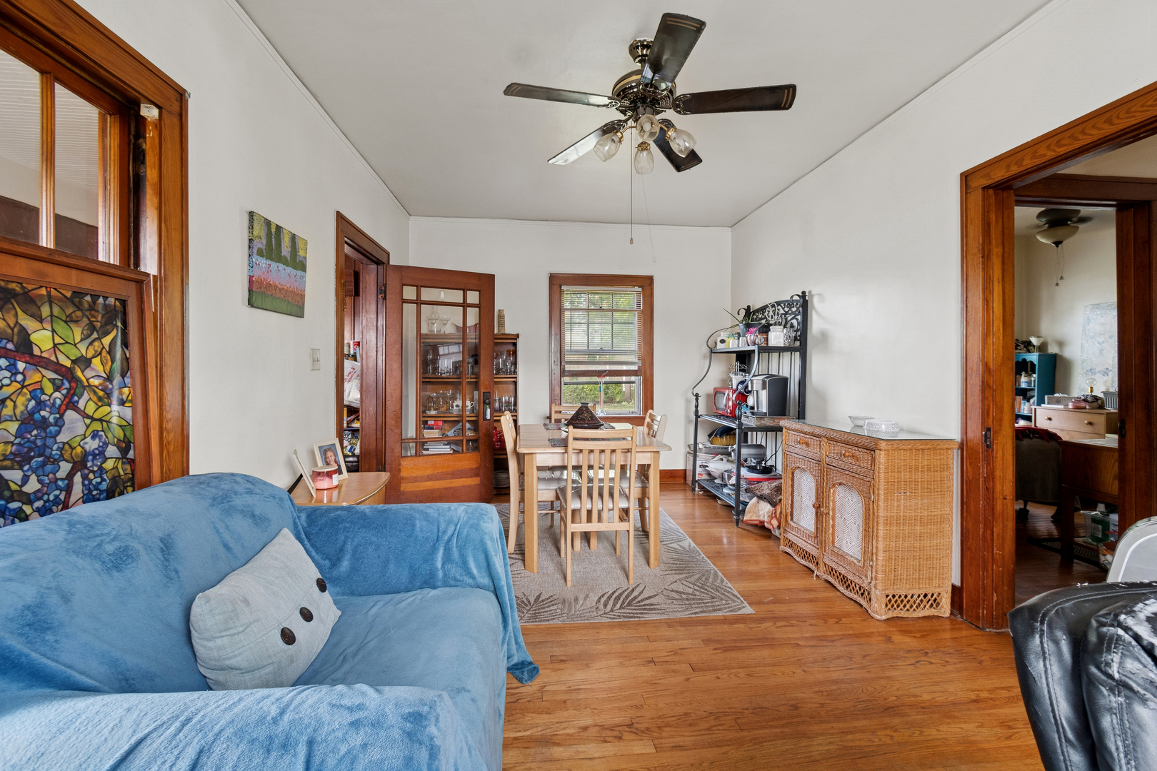 3117 Chicago Road Steger, IL 60475 - Photo 7 of 23 a living room with furniture and a flat screen tv