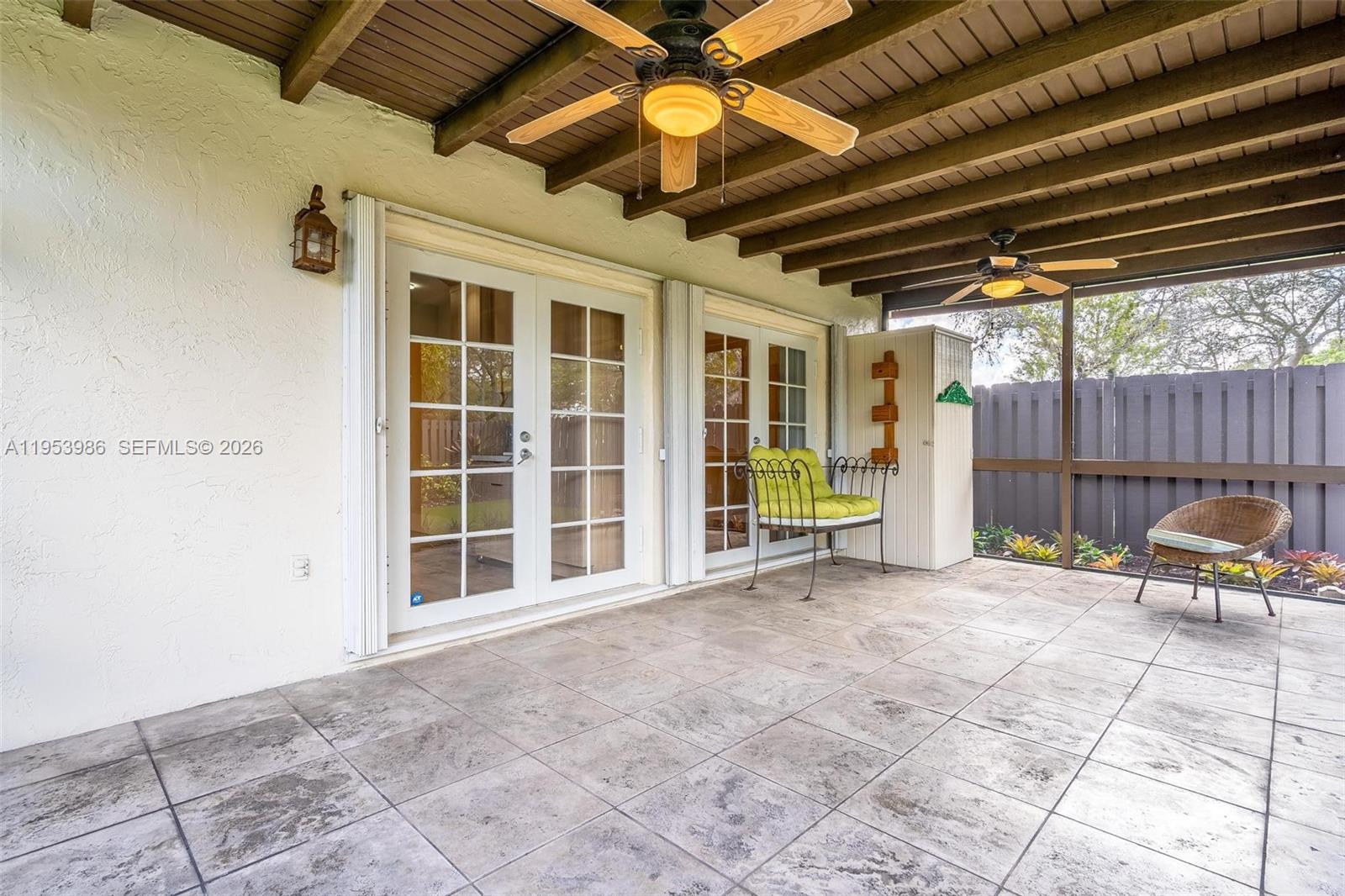 13595 Southwest 114th Terrace Miami, FL 33186 - Photo 35 of 67 covered screened in patio