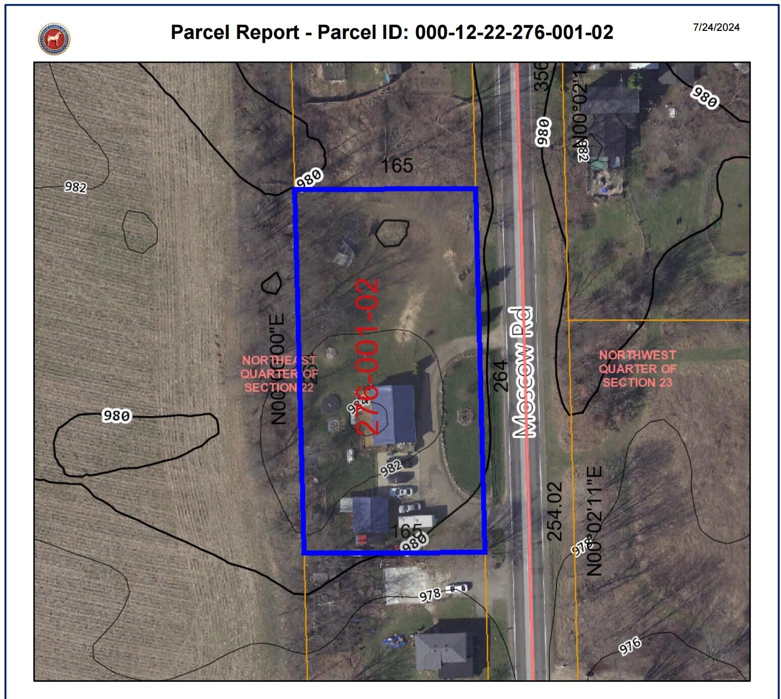 4372 Moscow Road Spring Arbor, MI 49283 - Photo 39 of 40 GIS