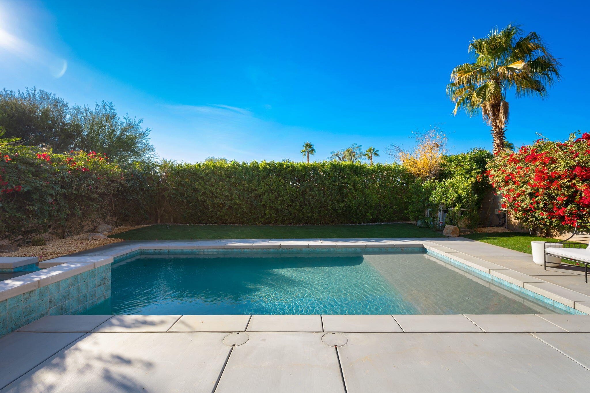 45809 Crosswater Street Indio, CA 92201 - Photo 38 of 48 a view of a swimming pool and outdoor space