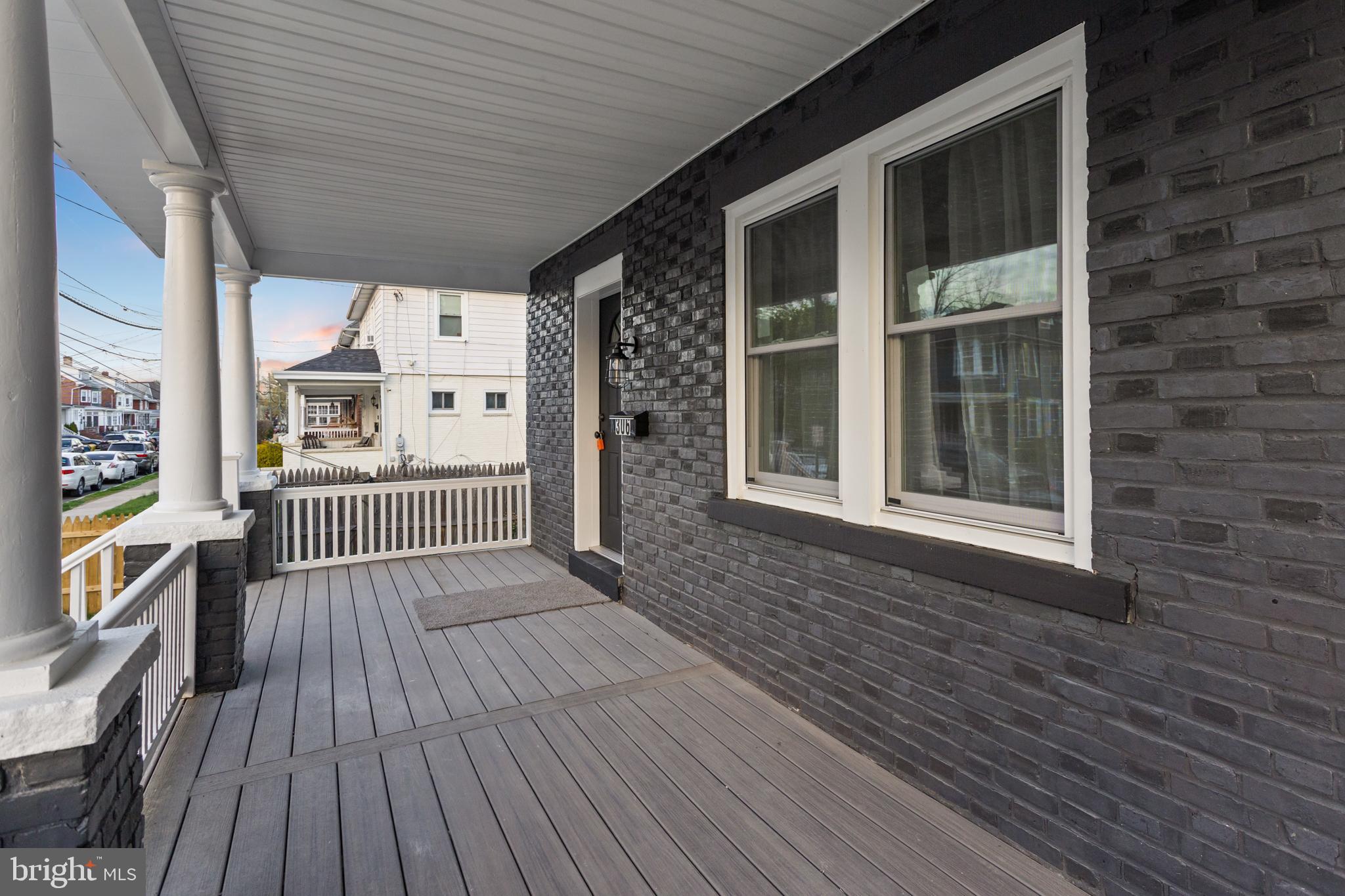 306 Berwyn Avenue Ewing, NJ 08618 - Photo 3 of 34 Exterior New Trex Front Porch