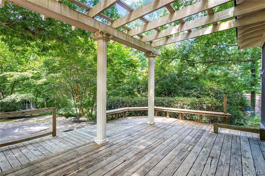 3417 West Hundred Road Chester, VA 23831 - Photo 19 of 23 a view of outdoor space with wooden floor and outdoor space