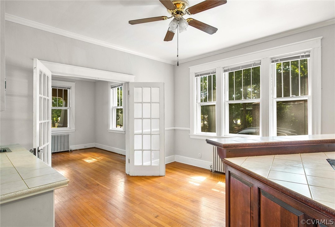 3417 West Hundred Road Chester, VA 23831 - Photo 9 of 23 a view of an empty room with wooden floor and a window