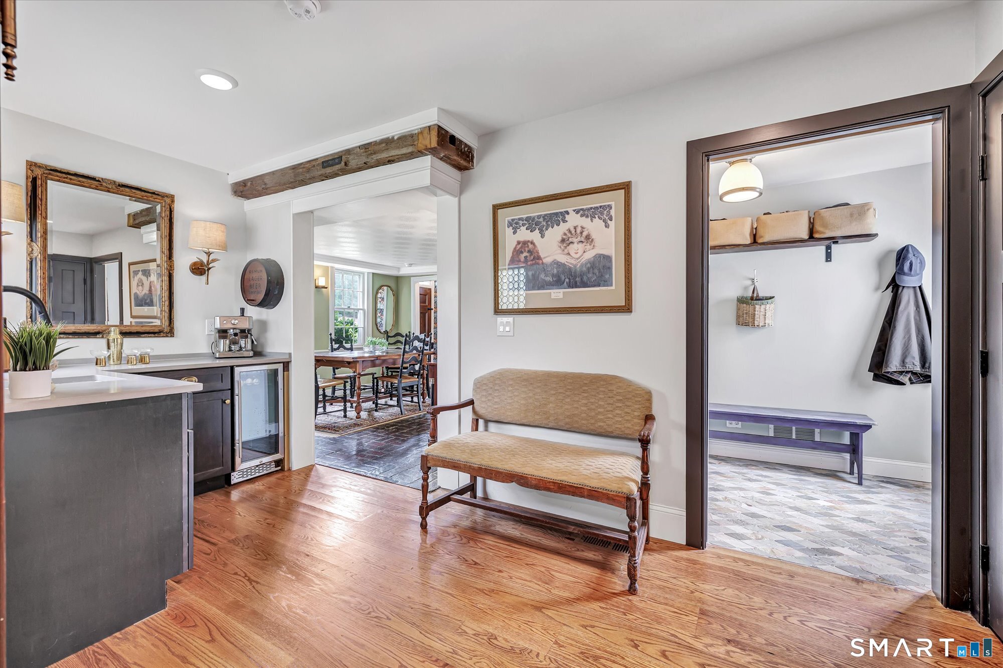 137 Rockwell Road Bethel, CT 06801 - Photo 12 of 40 A FABULOUS BUTLER'S PANTRY CONNECTING THE OLD WITH THE NEW