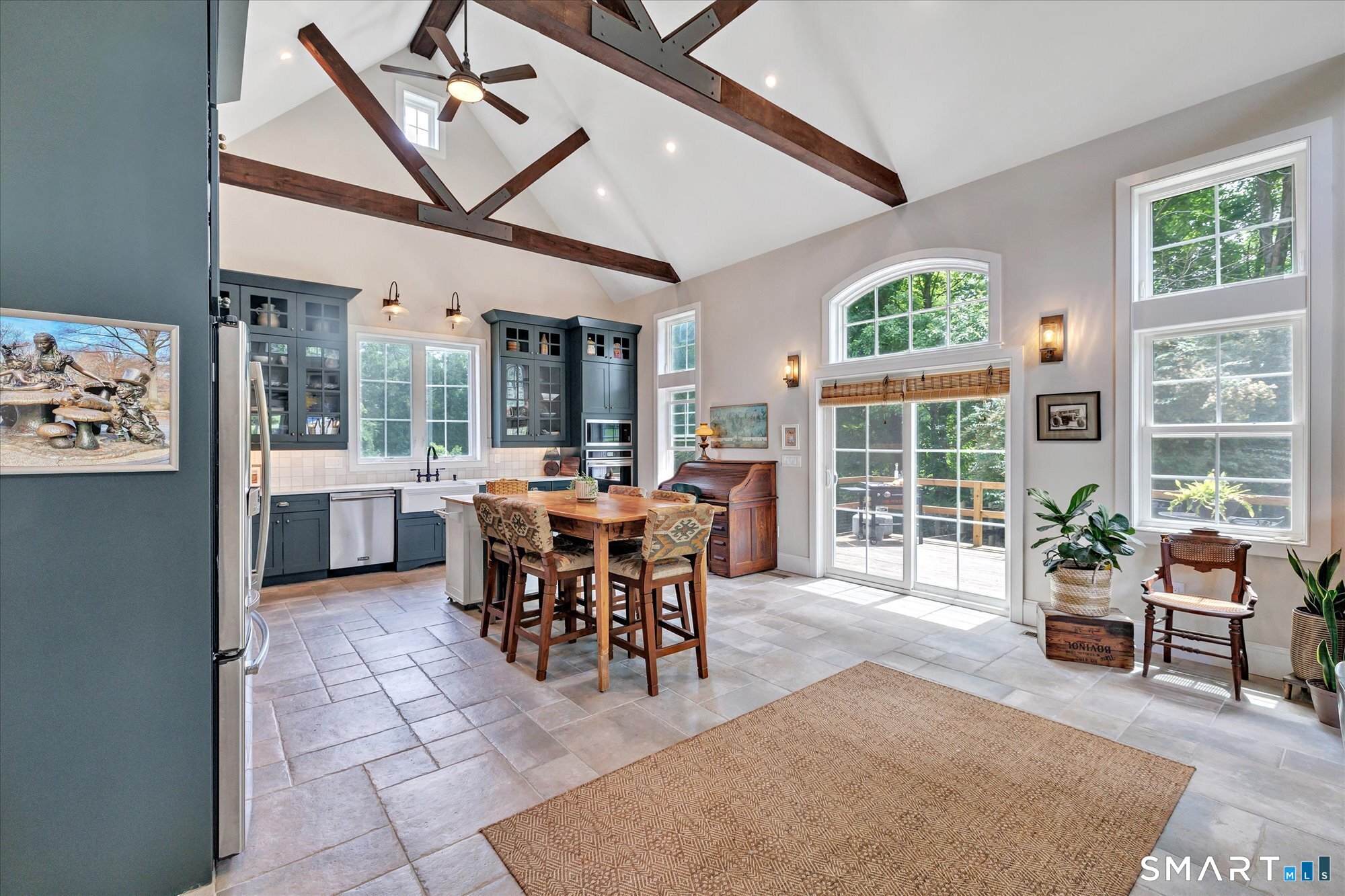 137 Rockwell Road Bethel, CT 06801 - Photo 13 of 40 GOURMET KITCHEN WITH VAULTED CEILINGS, GAS FIREPLACE HOOK-UP & RADIANT HEAT FLOORS