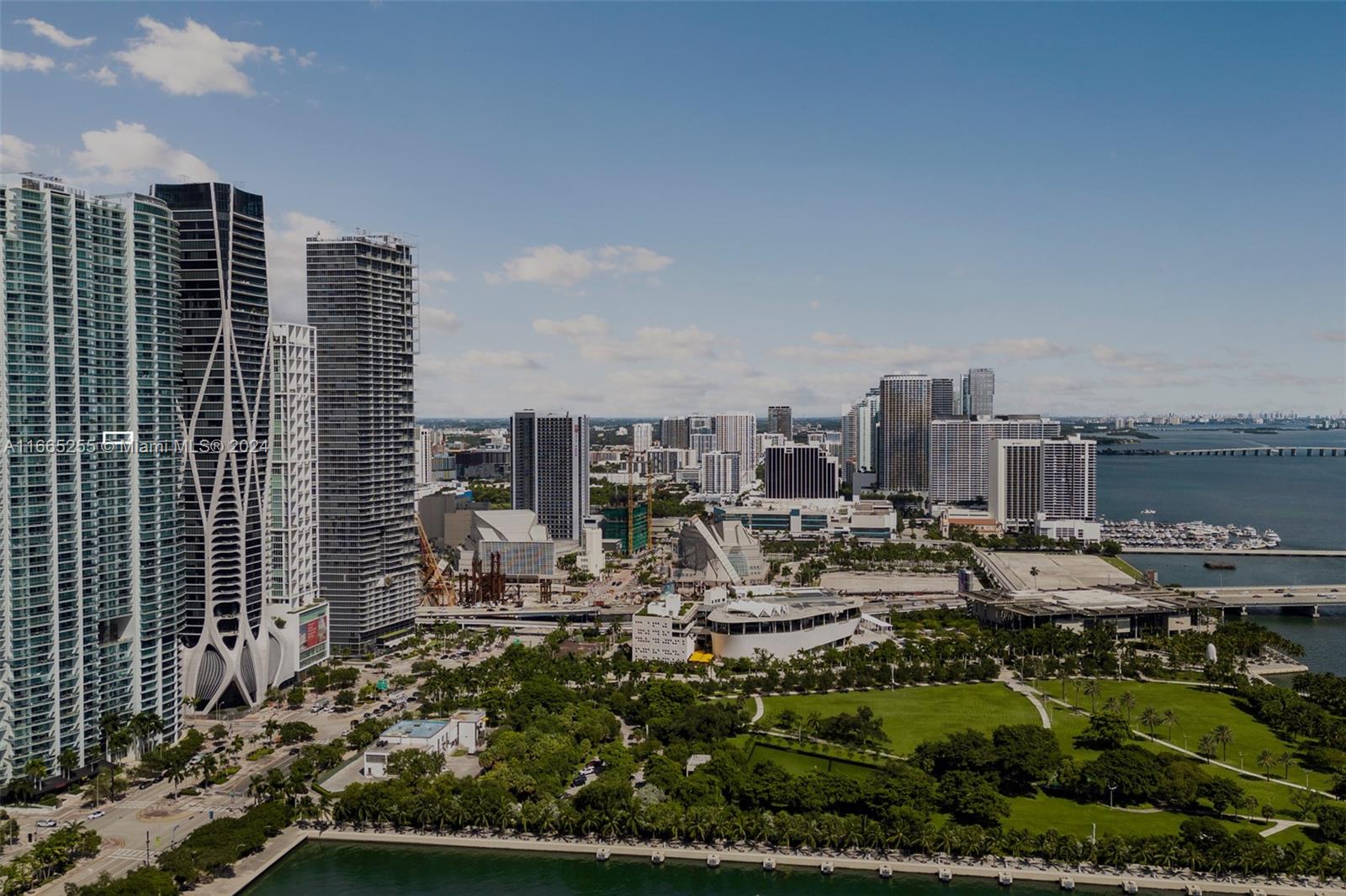 900 Biscayne Boulevard, Unit 3609 Miami, FL 33132 - Photo 30 of 36 a view of a city with tall buildings