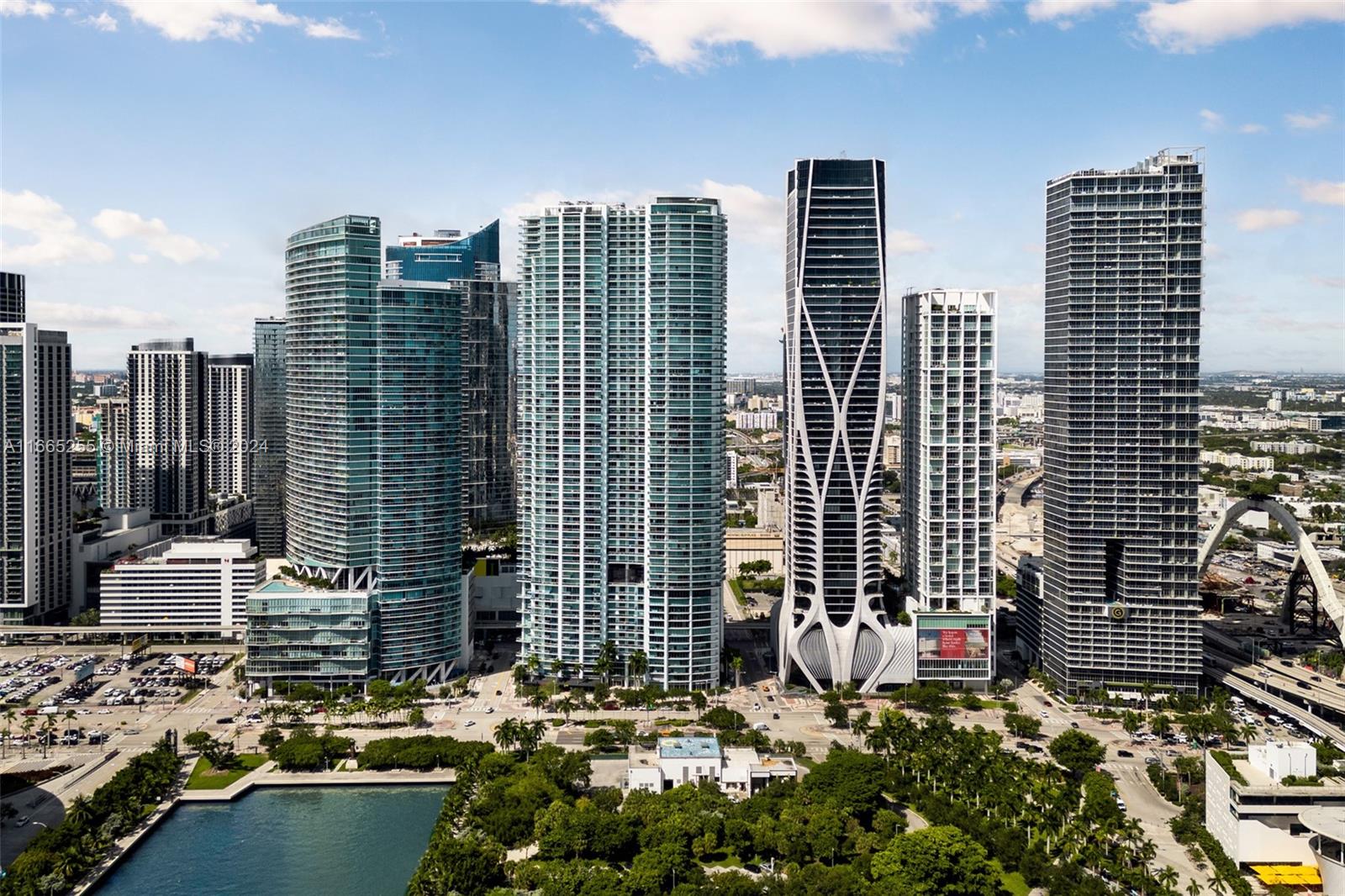 900 Biscayne Boulevard, Unit 3609 Miami, FL 33132 - Photo 31 of 36 a view of parking with tall buildings