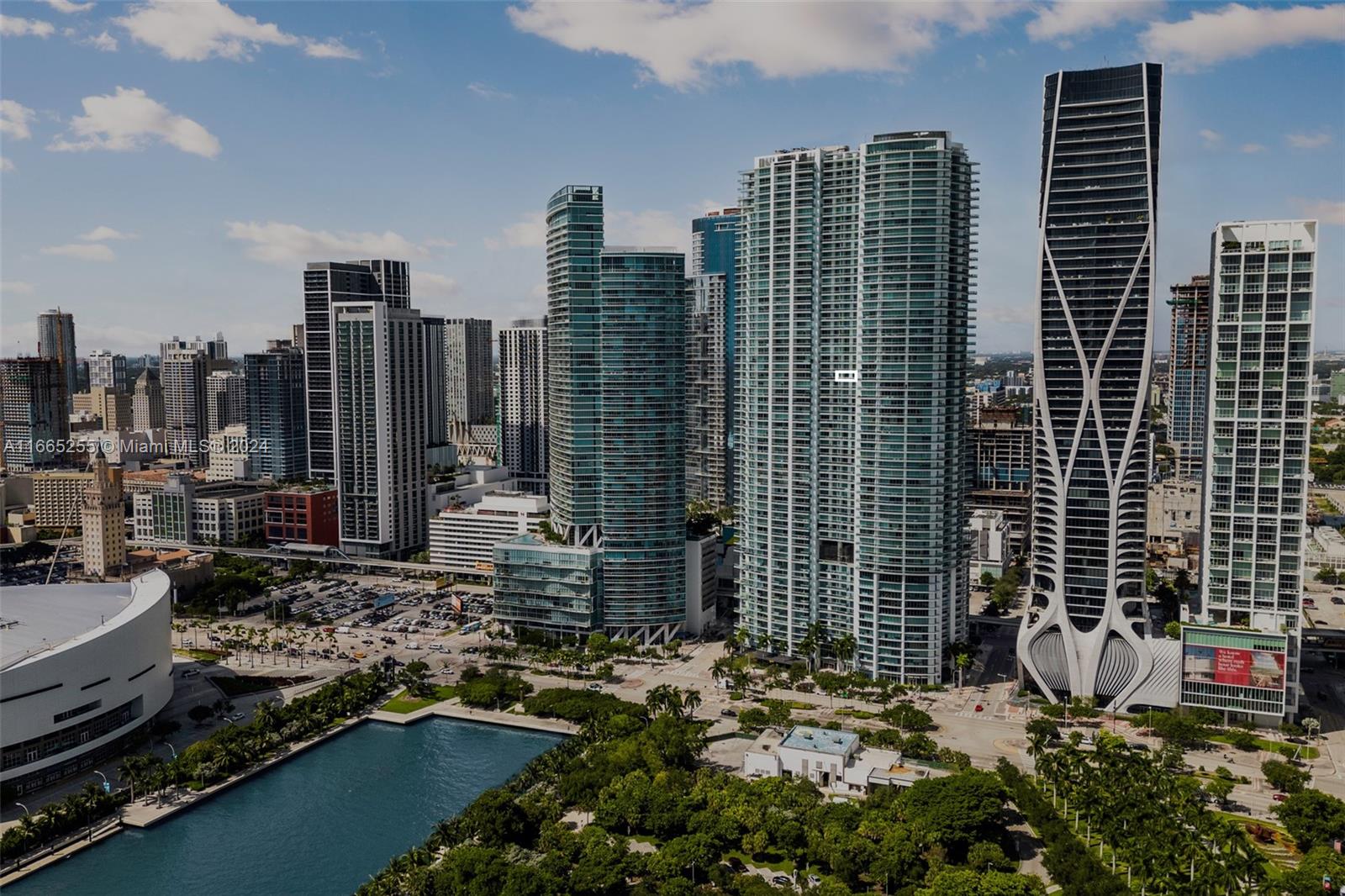 900 Biscayne Boulevard, Unit 3609 Miami, FL 33132 - Photo 34 of 36 a view of a city with tall buildings