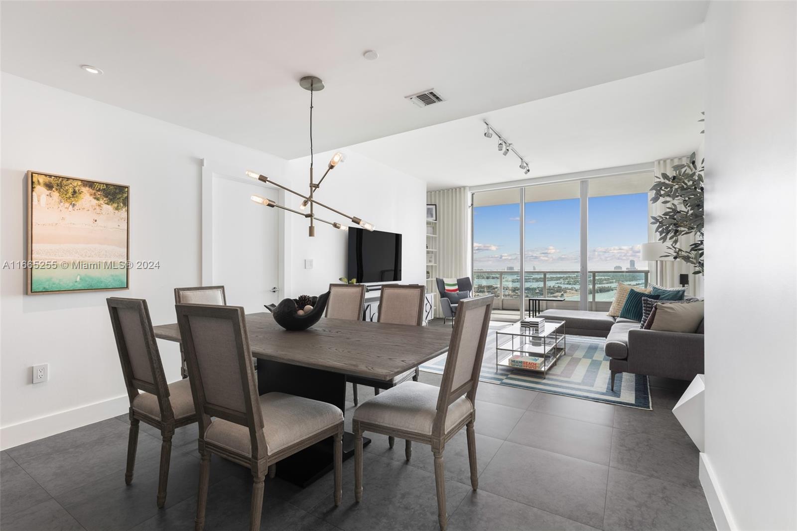 900 Biscayne Boulevard, Unit 3609 Miami, FL 33132 - Photo 4 of 36 a view of a dining room with furniture