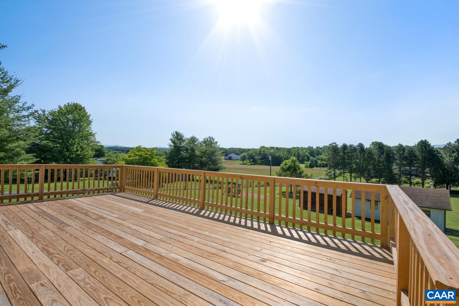 634 Augusta Farms Road Waynesboro, VA 22980 - Photo 7 of 32 a view of balcony with deck and wooden floor
