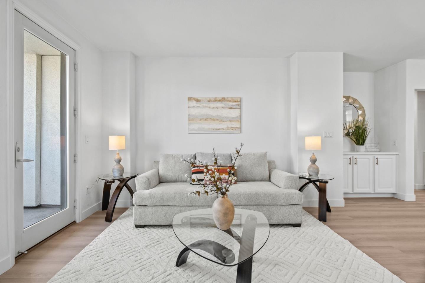 1453 Cherry Circle Milpitas, CA 95035 - Photo 15 of 53 a living room with furniture and a lamp