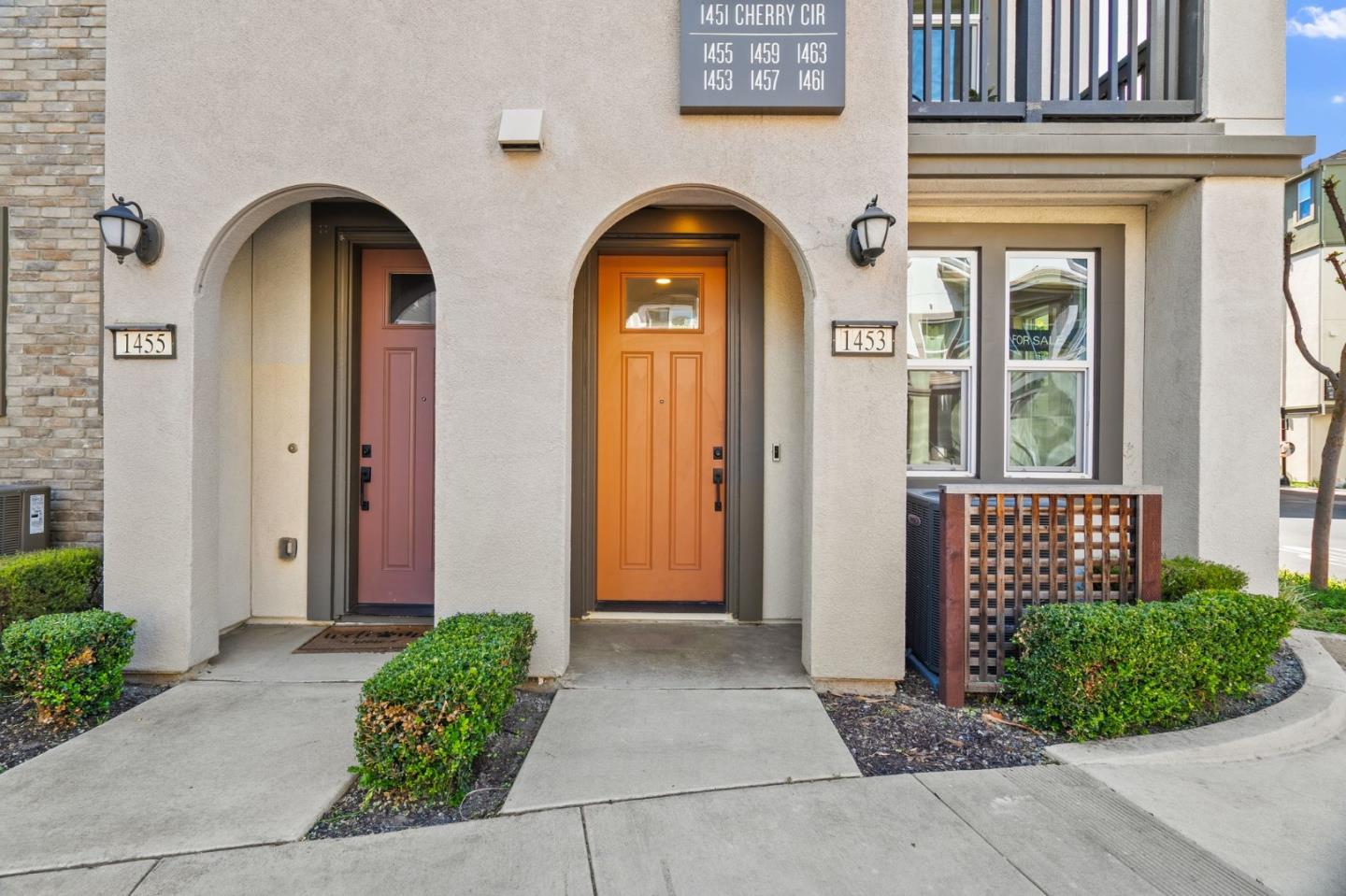 1453 Cherry Circle Milpitas, CA 95035 - Photo 4 of 53 a front view of a house having yard