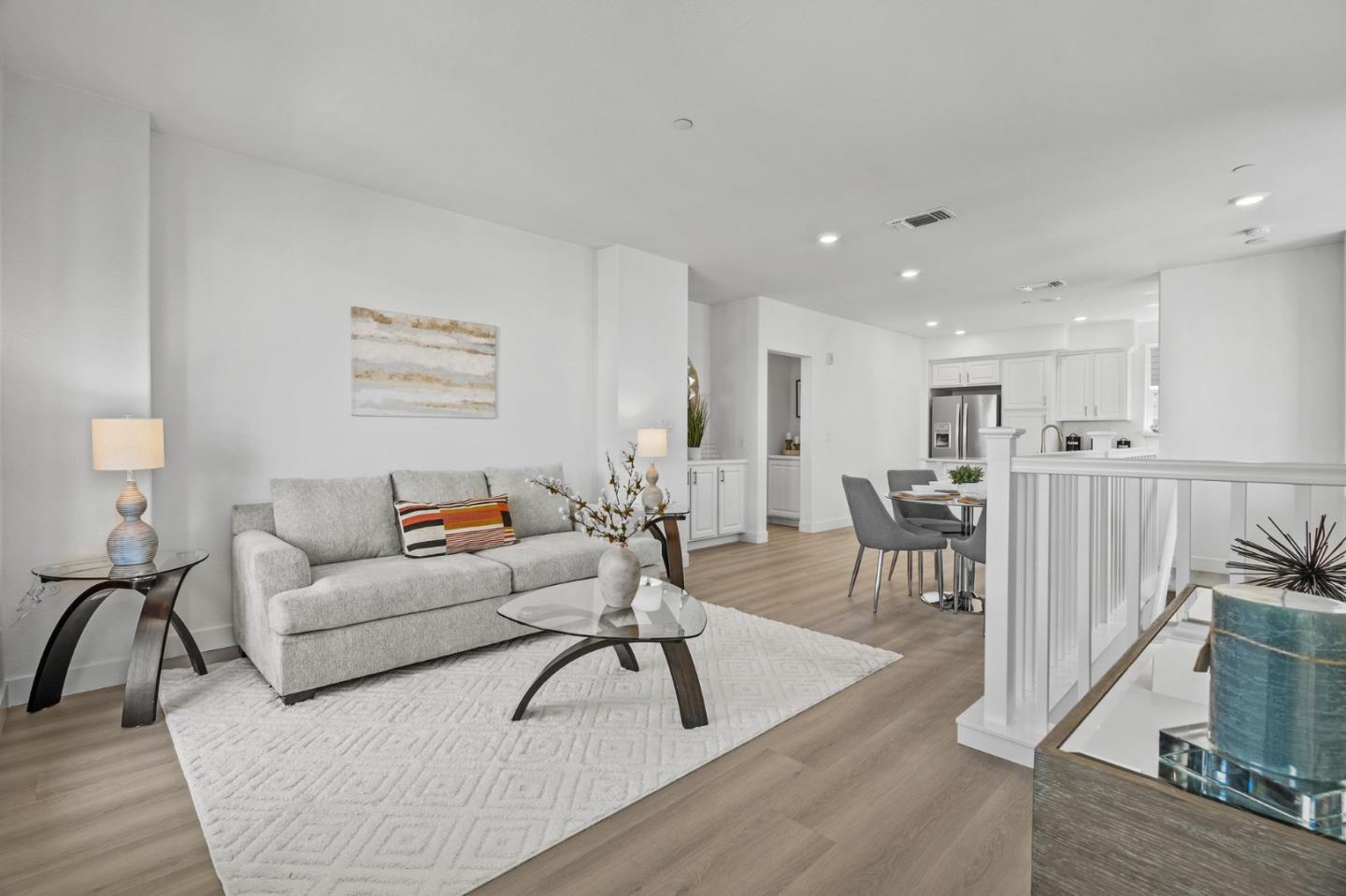 1453 Cherry Circle Milpitas, CA 95035 - Photo 10 of 53 a living room with furniture and a wooden floor