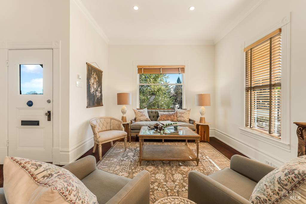 486 South Main Street Sebastopol, CA 95472 - Photo 6 of 27 a living room with furniture and a large window