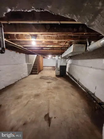 a view of water heater room