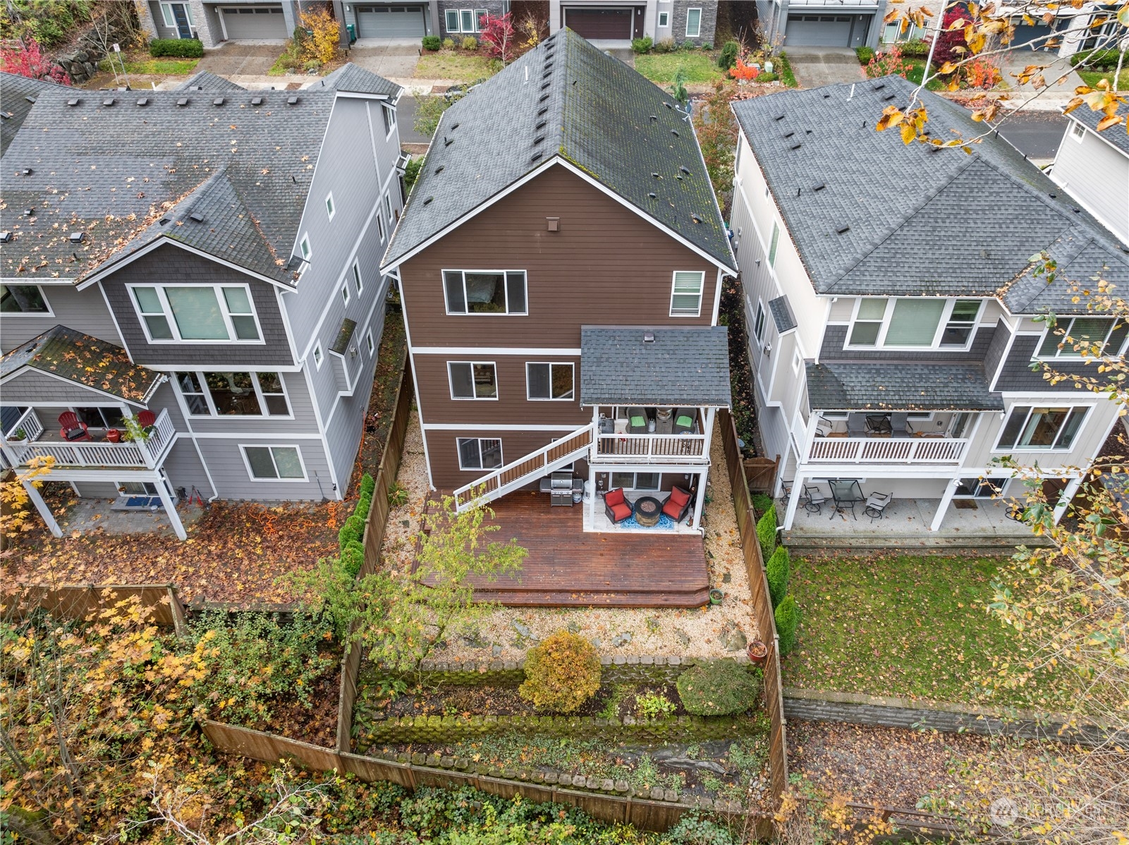17601 3rd Avenue Southeast Bothell, WA 98012 - Photo 28 of 31 an aerial view of a house with a yard