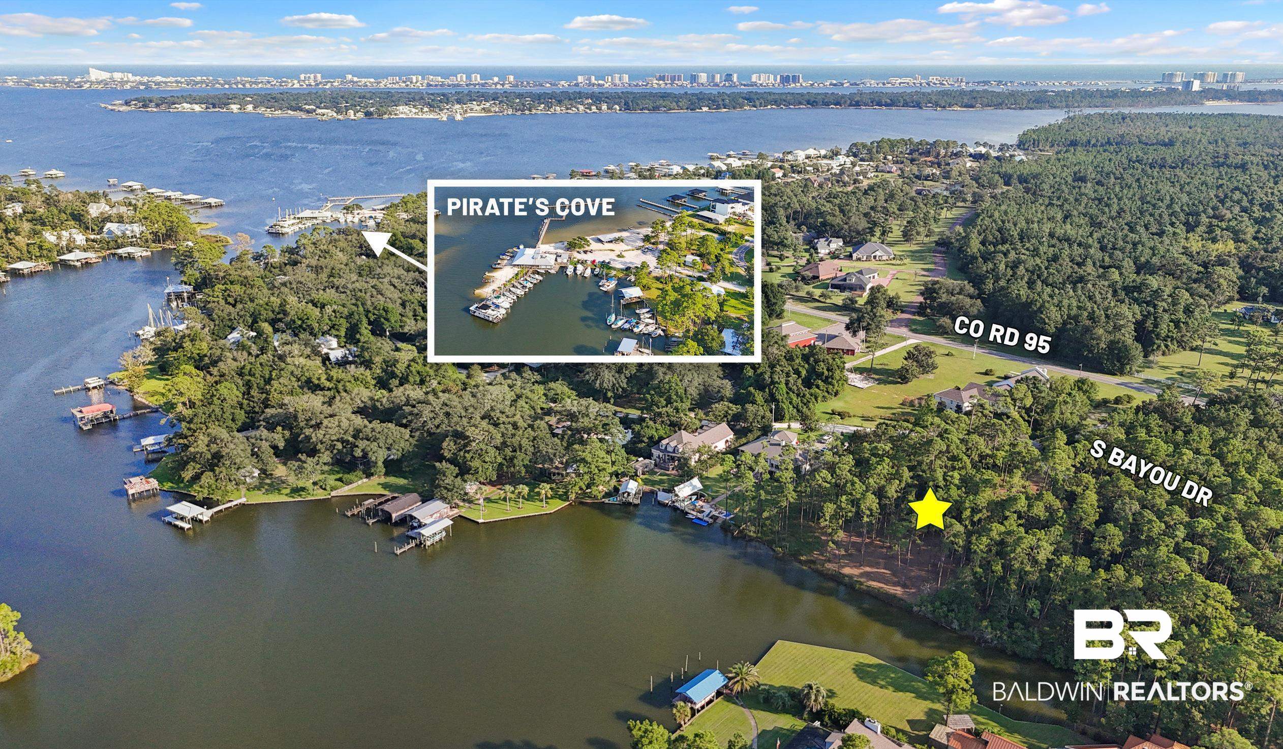 4 South Bayou Drive Elberta, AL 36530 - Photo 2 of 12 Aerial view featuring a water view