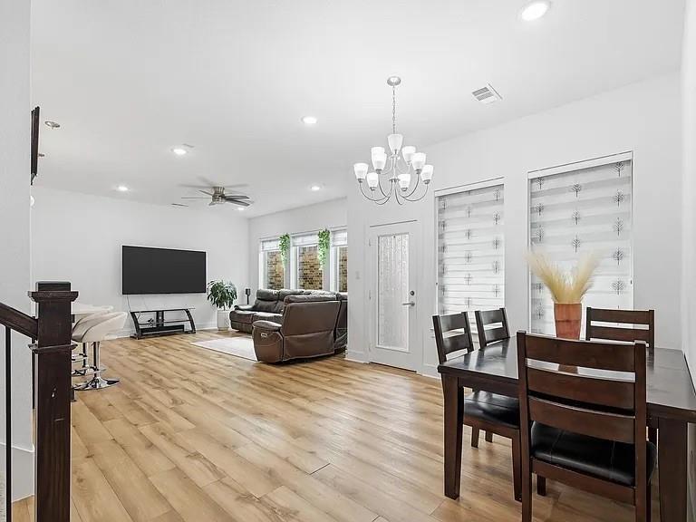 6844 Verandah Way Irving, TX 75039 - Photo 5 of 24 a view of a dining room with furniture