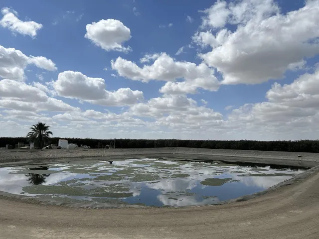 a view of a pathway with a big yard