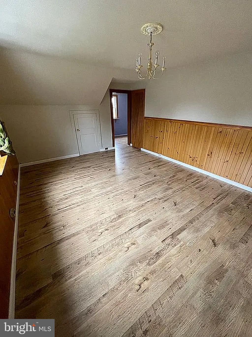 1715 Rhawn Street Philadelphia, PA 19111 - Photo 22 of 29 a view of empty room with wooden floor