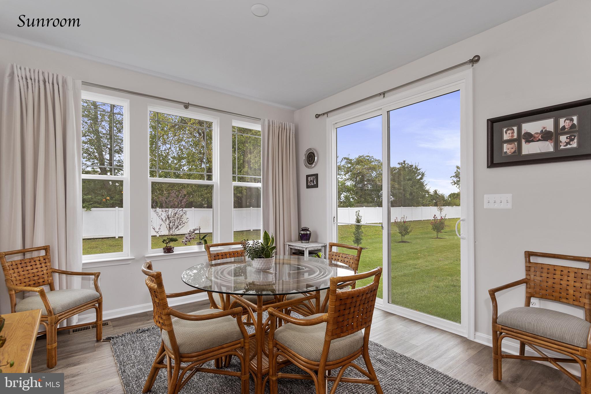 505 Cherry Bark Road Middletown, DE 19709 - Photo 24 of 63 Sunroom Slider out to the Backyard