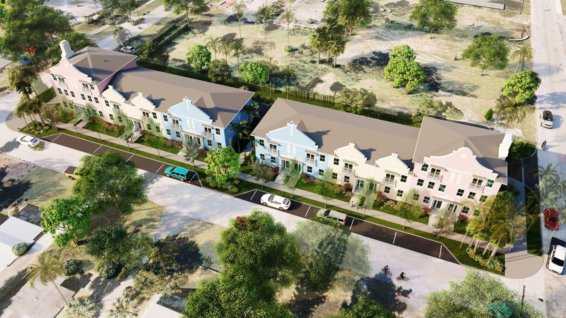 132 West 11th Street Riviera Beach, FL 33404 - Photo 2 of 8 Villa Aerial view