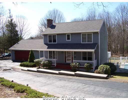 789 Old Hartford Road Colchester, CT 06415 - Photo 1 of 1 Exterior Front. covered porch