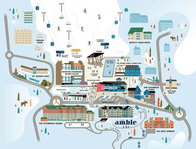 $3,150,000 | 1550 Amble Drive, Unit 309, Steamboat Springs, CO 80487