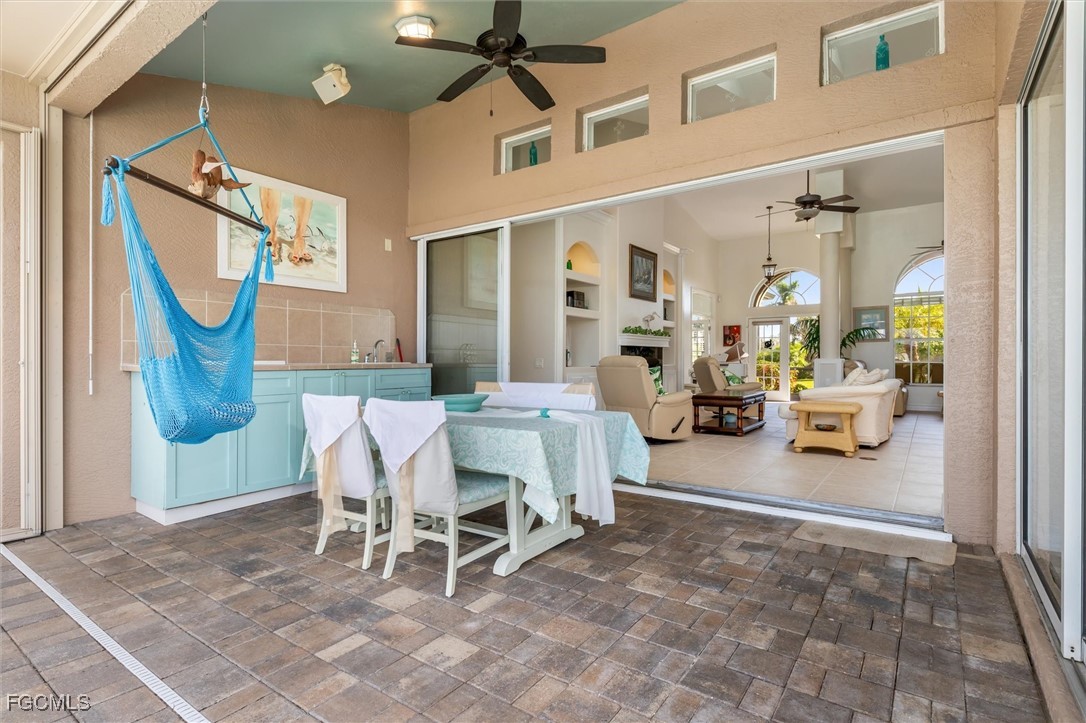 11768 Lady Anne Circle Cape Coral, FL 33991 - Photo 43 of 49 a view of a livingroom with furniture and a window