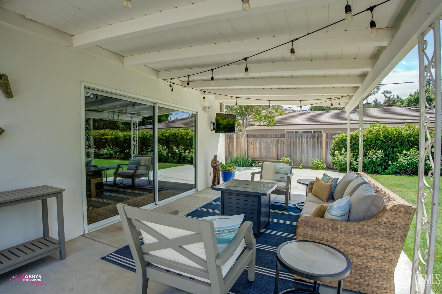 Undisclosed Address Bakersfield, CA 93309 - Photo 28 of 30 a outdoor living space with patio furniture and a potted plant