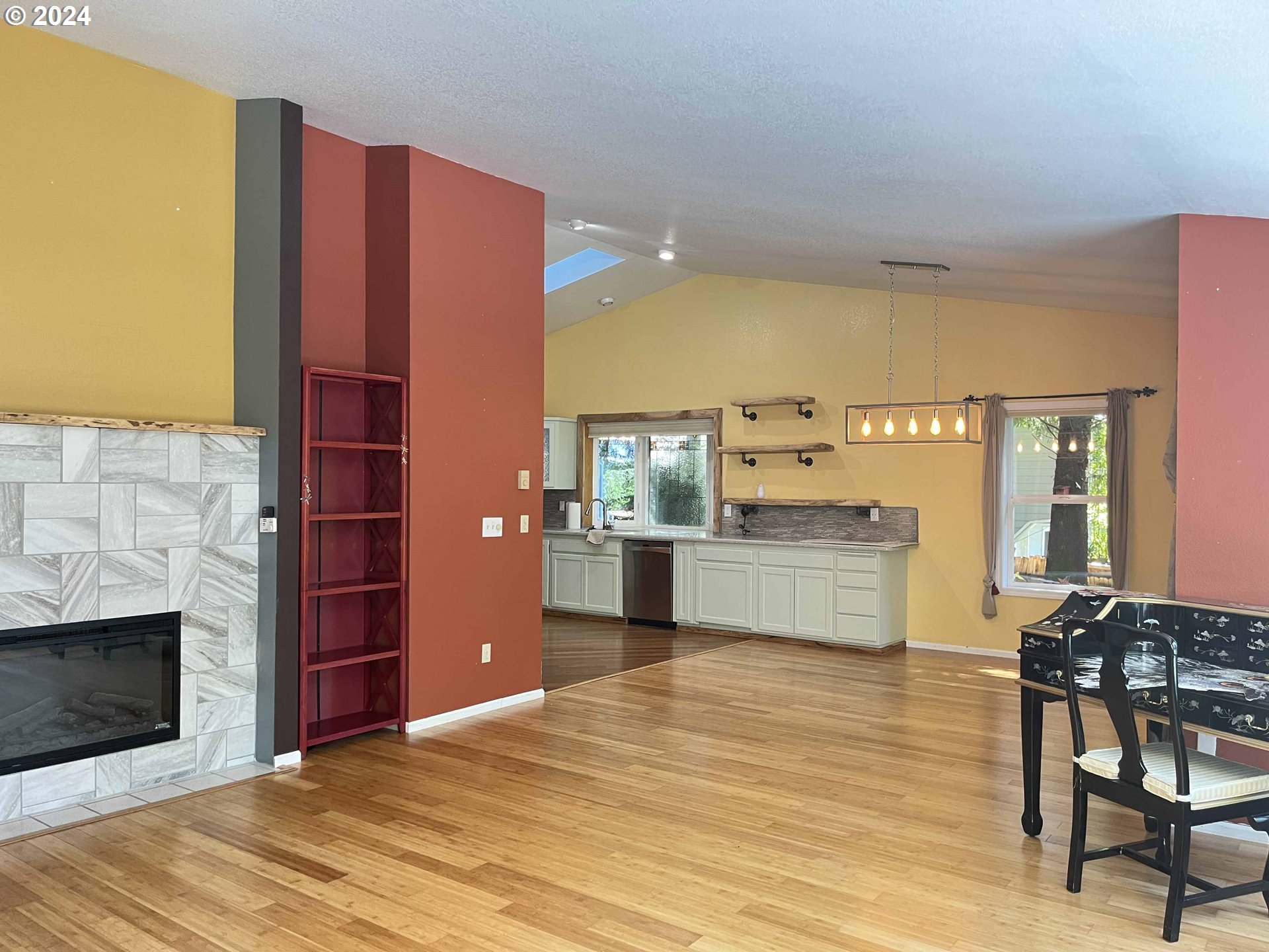 83480 Clear Lake Road Florence, OR 97439 - Photo 22 of 48 a large kitchen with stainless steel appliances a large counter top a stove and a refrigerator