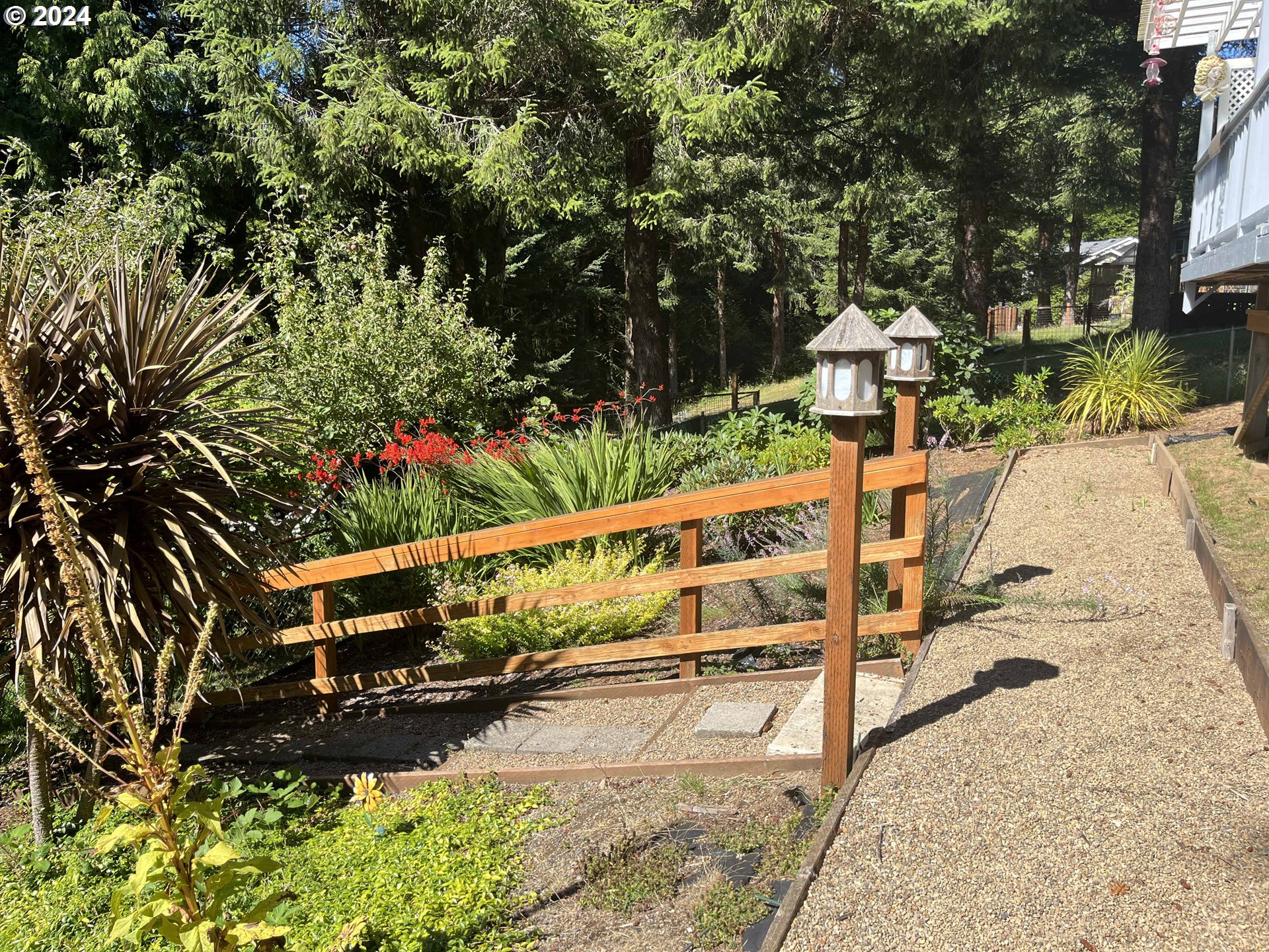83480 Clear Lake Road Florence, OR 97439 - Photo 33 of 48 a view of a wooden bridge