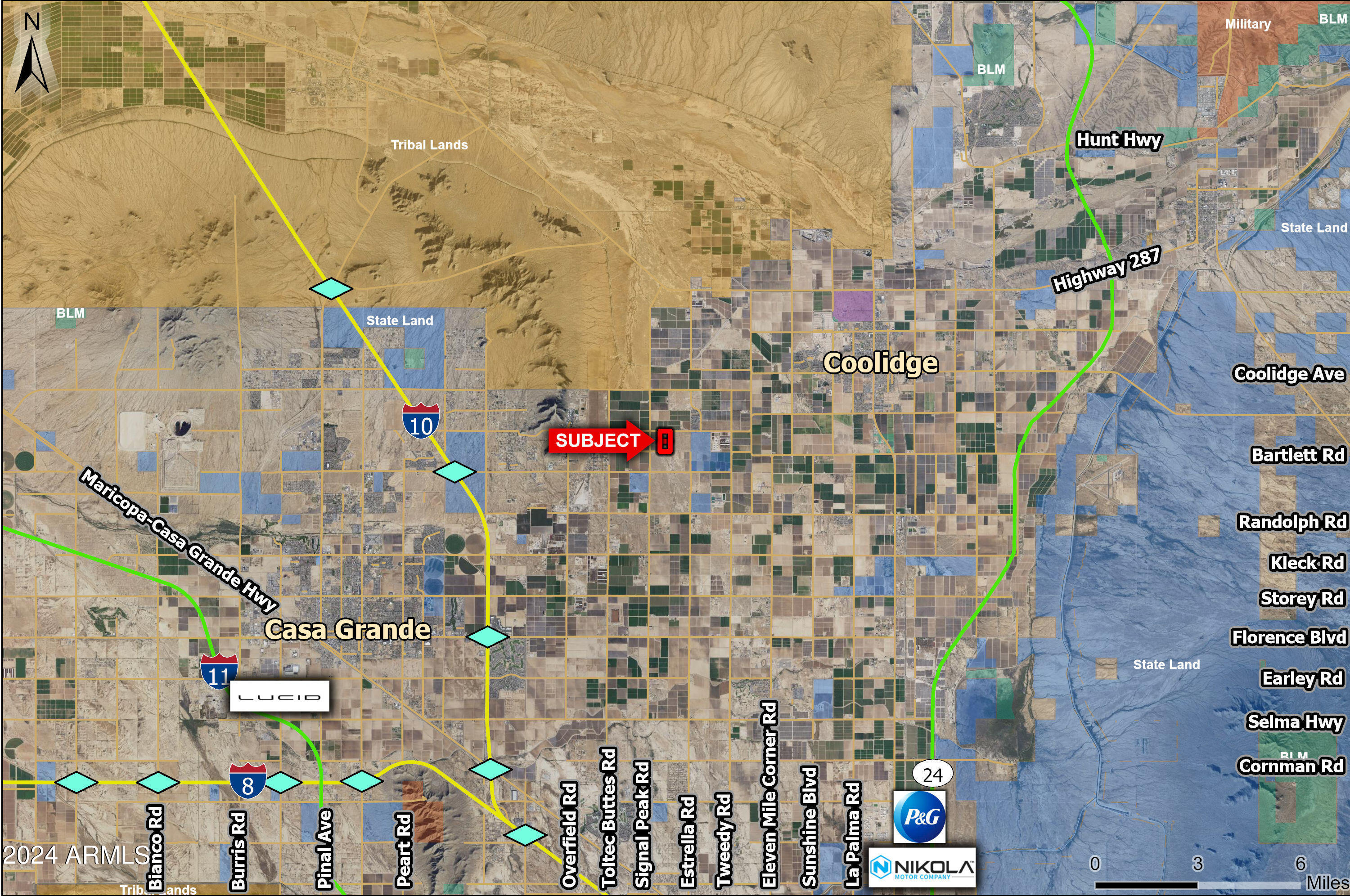 0 West Woodruff Road Coolidge, AZ 85128 - Photo 3 of 3 a city view