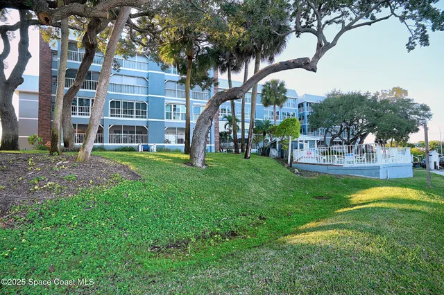a view of a swimming pool with a lake view