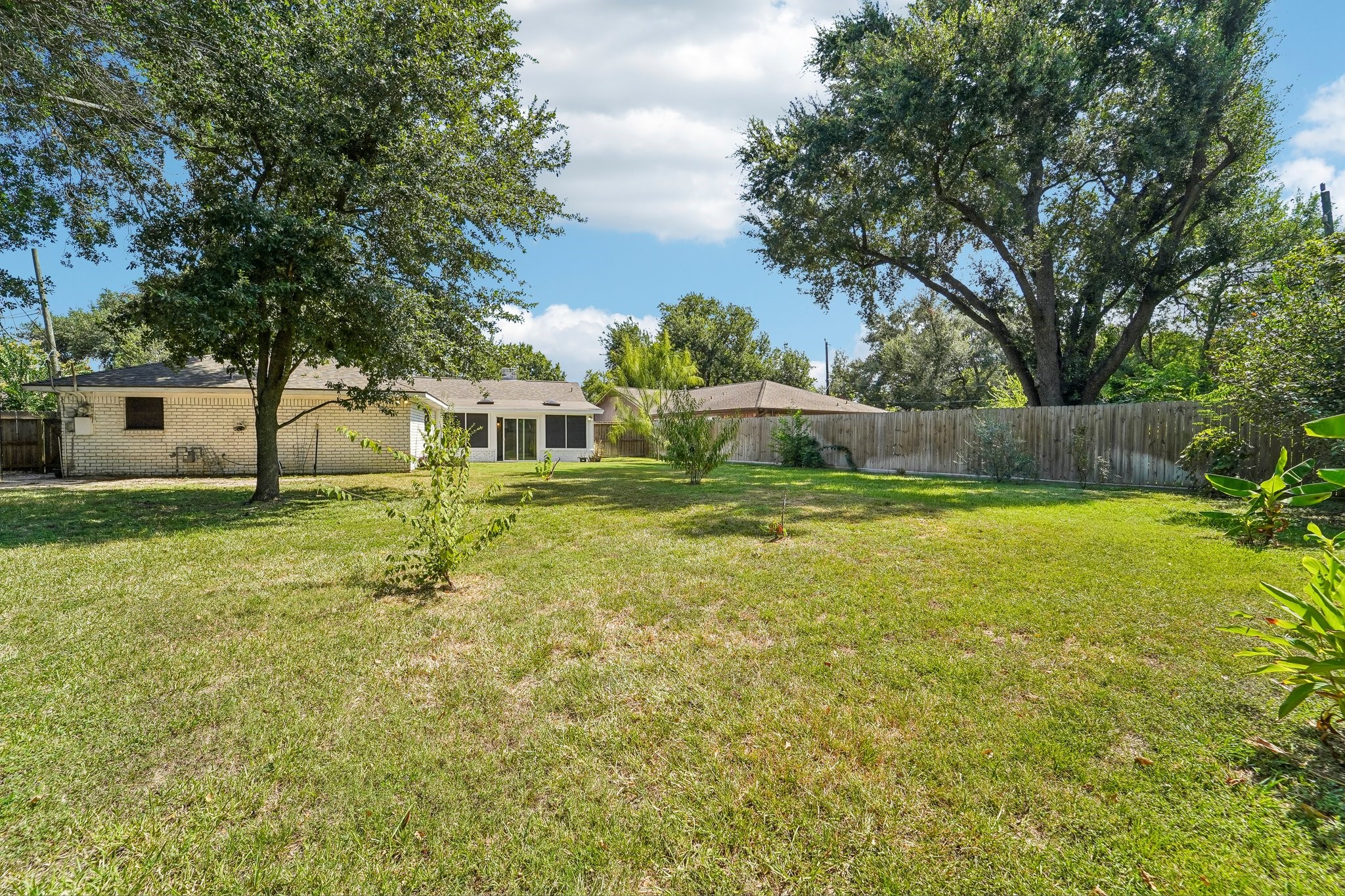 6123 Rena Street Houston, TX 77092 - Photo 42 of 48 From the back of the yard- wow