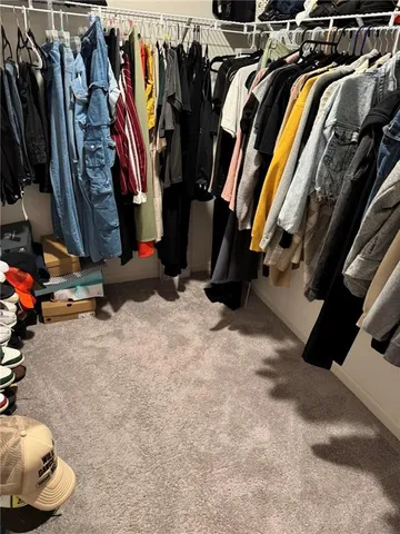 a room with furniture and windows