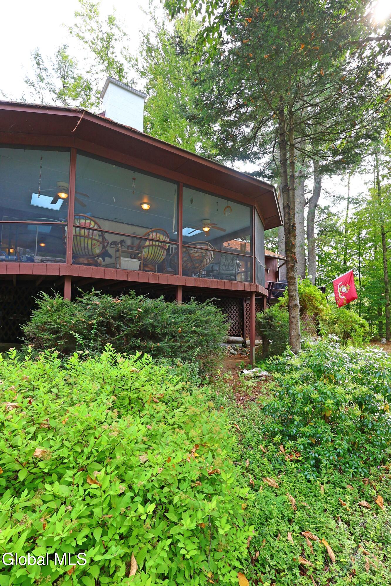 44 Brant Lake Estates Road Horicon, NY 12815 - Photo 14 of 47 highangscrnporch