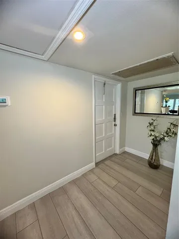 a view of empty room