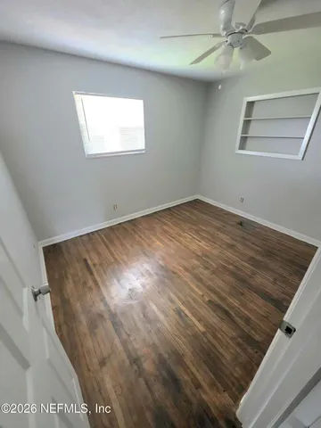 wooden floor in an empty room