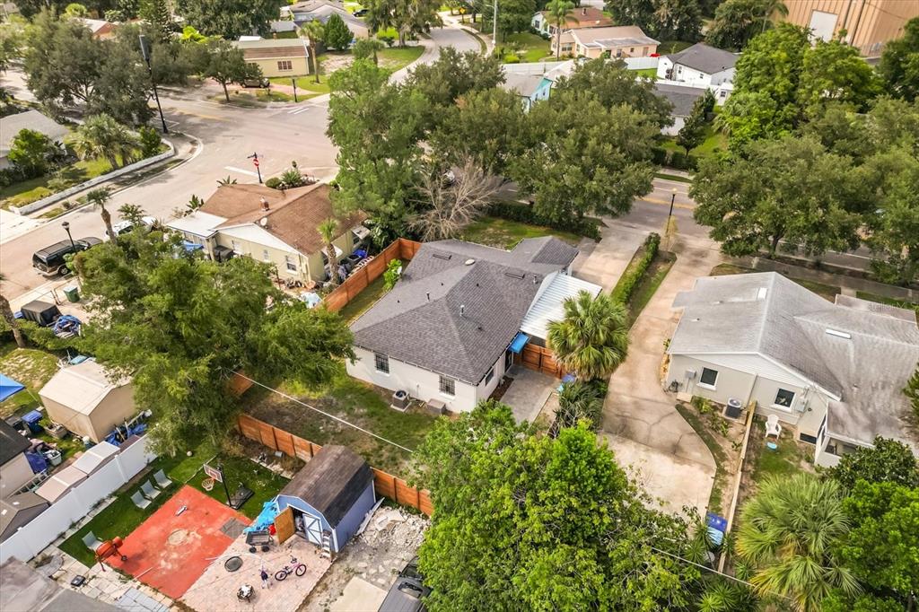 720 West Webster Avenue Winter Park, FL 32789 - Photo 20 of 22 an aerial view of a house with a yard