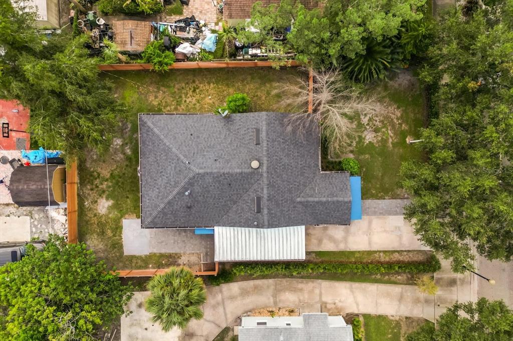 720 West Webster Avenue Winter Park, FL 32789 - Photo 21 of 22 an aerial view of a house with a lake view