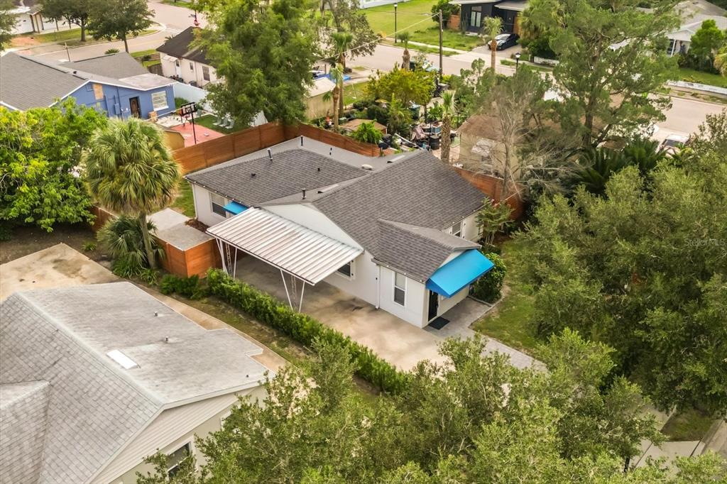 720 West Webster Avenue Winter Park, FL 32789 - Photo 22 of 22 an aerial view of a house with yard swimming pool and outdoor seating