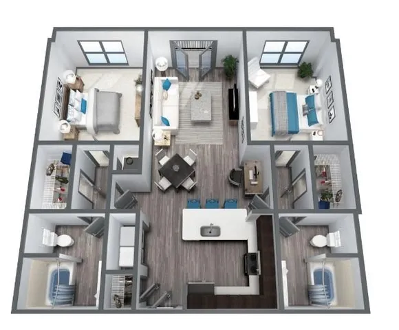 $2,090 | 960 East Paces Ferry Road Northeast, Unit 416, Atlanta, GA 30326