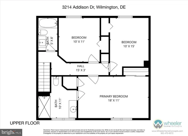 $494,900 | 3214 Addison Drive, Wilmington, DE 19808