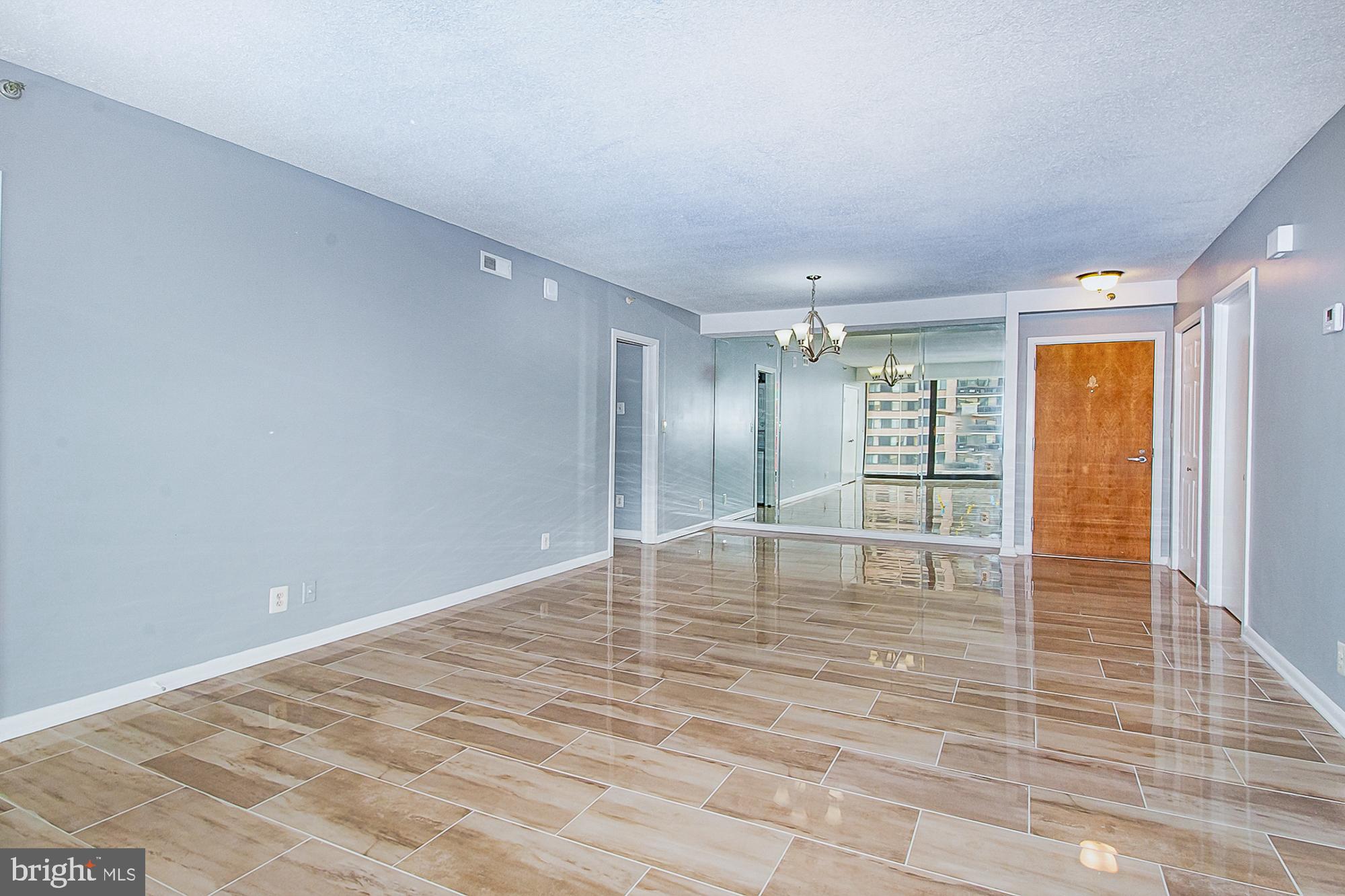 5505 Seminary Road, Unit 1003N Falls Church, VA 22041 - Photo 4 of 27 11 x 8 DR w/mirror wall and gleaming new floor.