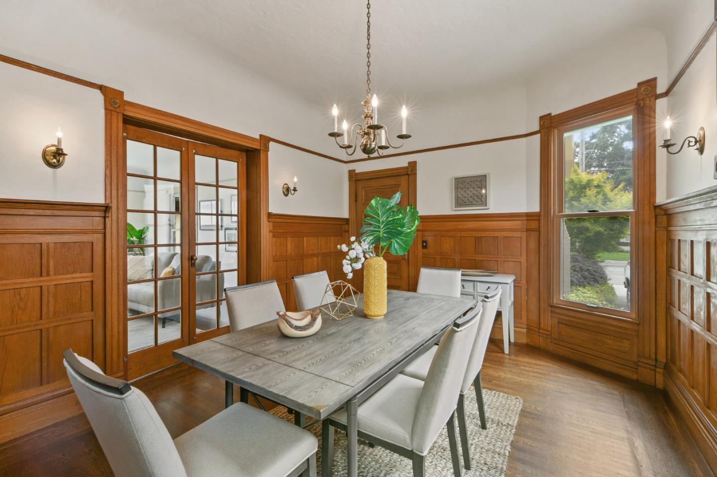 1106 Grand Street Alameda, CA 94501 - Photo 29 of 100 a view of a dining room with furniture window and outside view