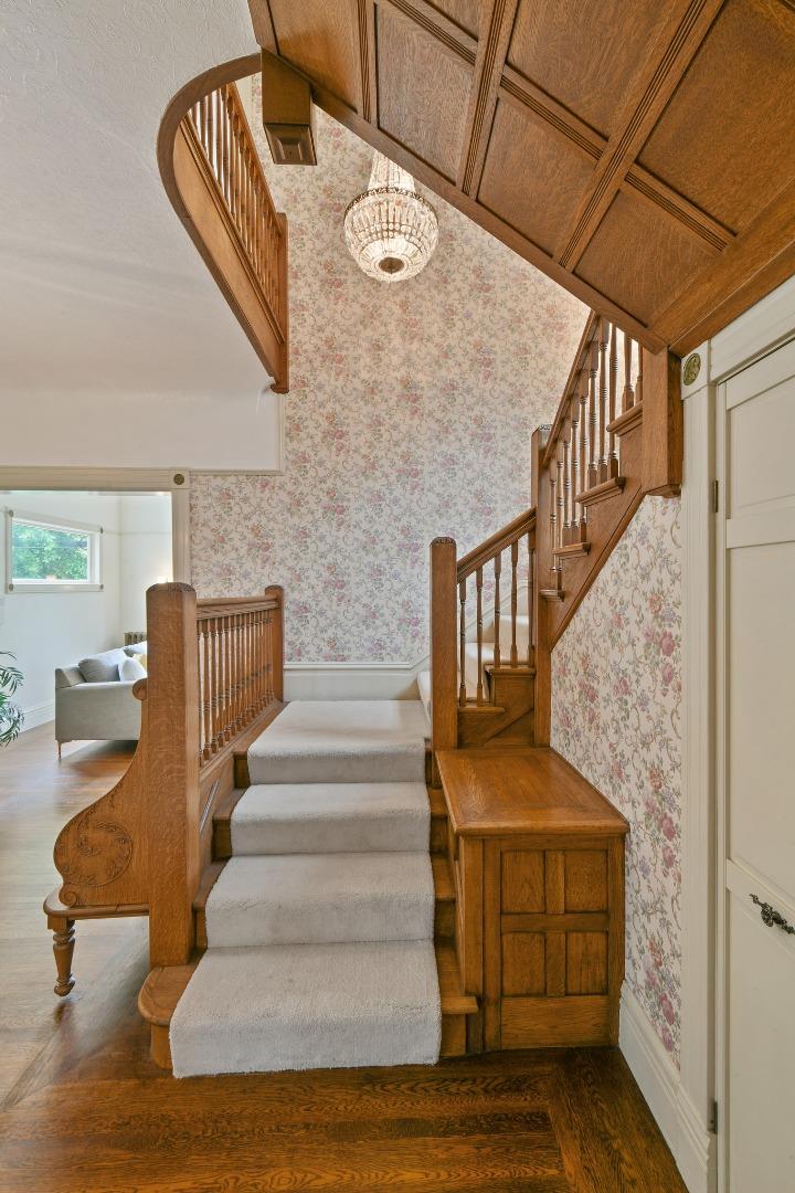 1106 Grand Street Alameda, CA 94501 - Photo 45 of 100 a view of entryway with wooden floor