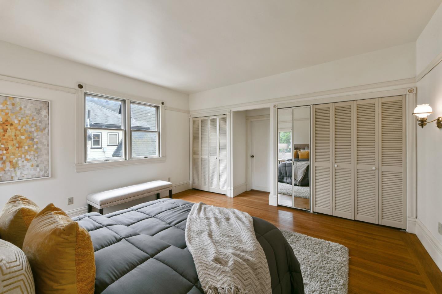 1106 Grand Street Alameda, CA 94501 - Photo 62 of 100 a bedroom with a bed and a couch