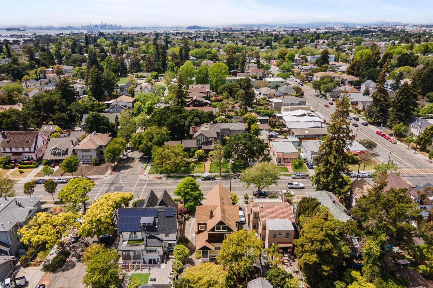 1106 Grand Street Alameda, CA 94501 - Photo 96 of 100 an aerial view of multiple house