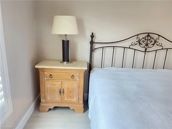 a view of hallway with washer and dryer